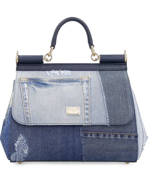 dolce e gabbana sicily bag|dolce gabbana denim bag.